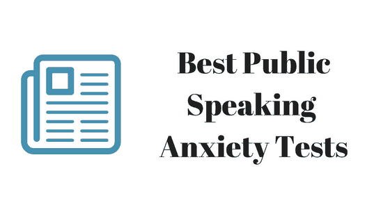public speaking anxiety test