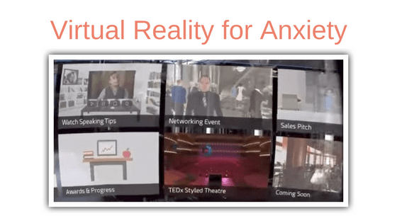 VR training: Using virtual reality to overcome anxiety