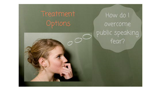 Public speaking anxiety treatment